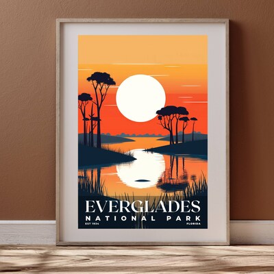Everglades National Park Poster, Travel Art, Office Poster, Home Decor | S3 - image4